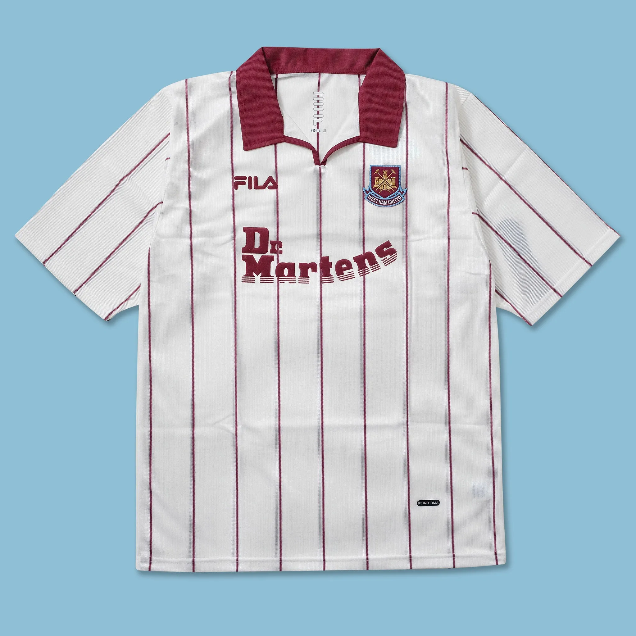 2002 Fila West Ham United Jersey Medium