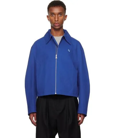 ADER error Blue TRS Tag 01 Jacket