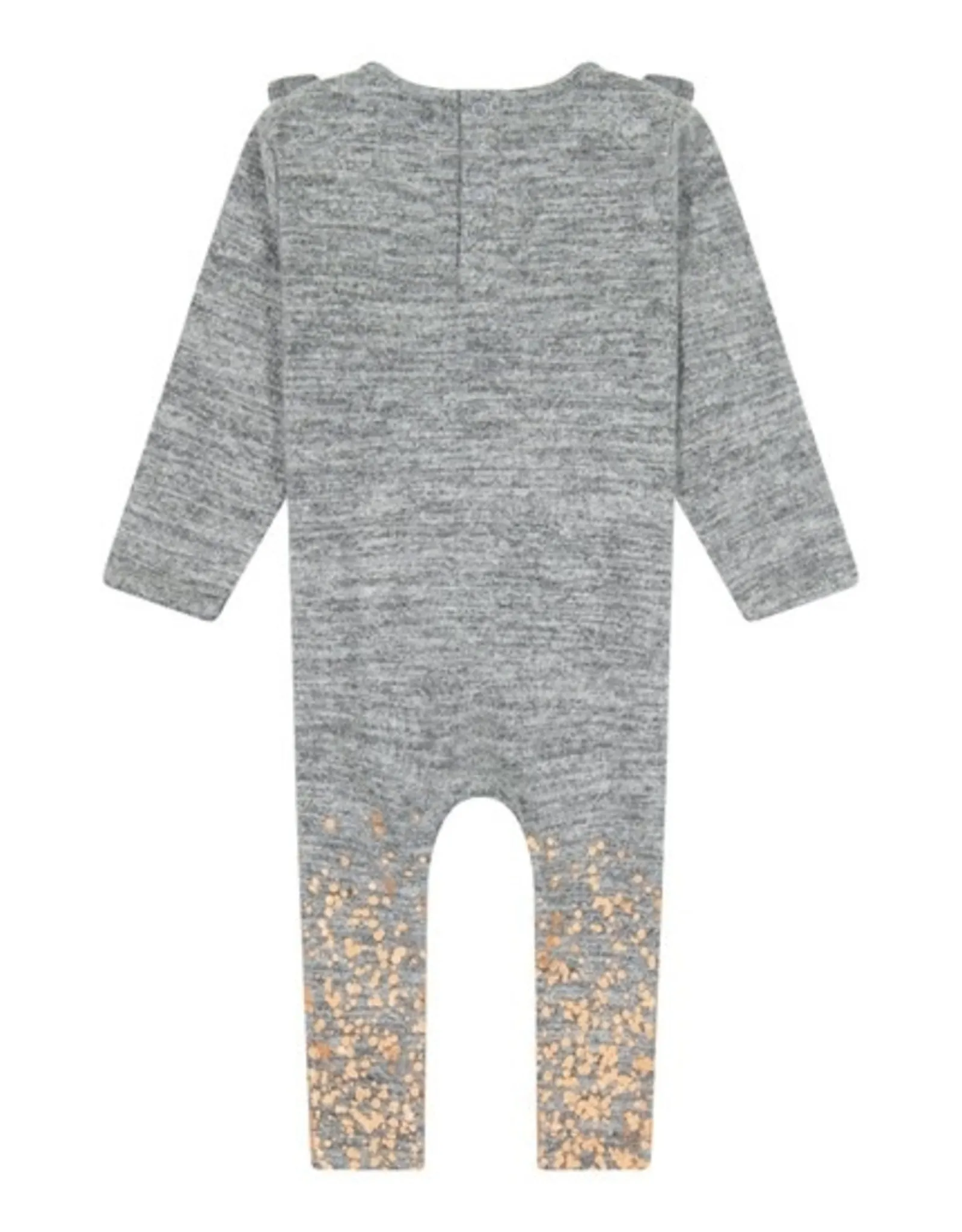   Baby Girls Glitter Sweater Coverall