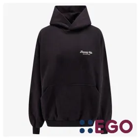 BALENCIAGA  |Beverly Hills Hoodie Oversized in Black/white