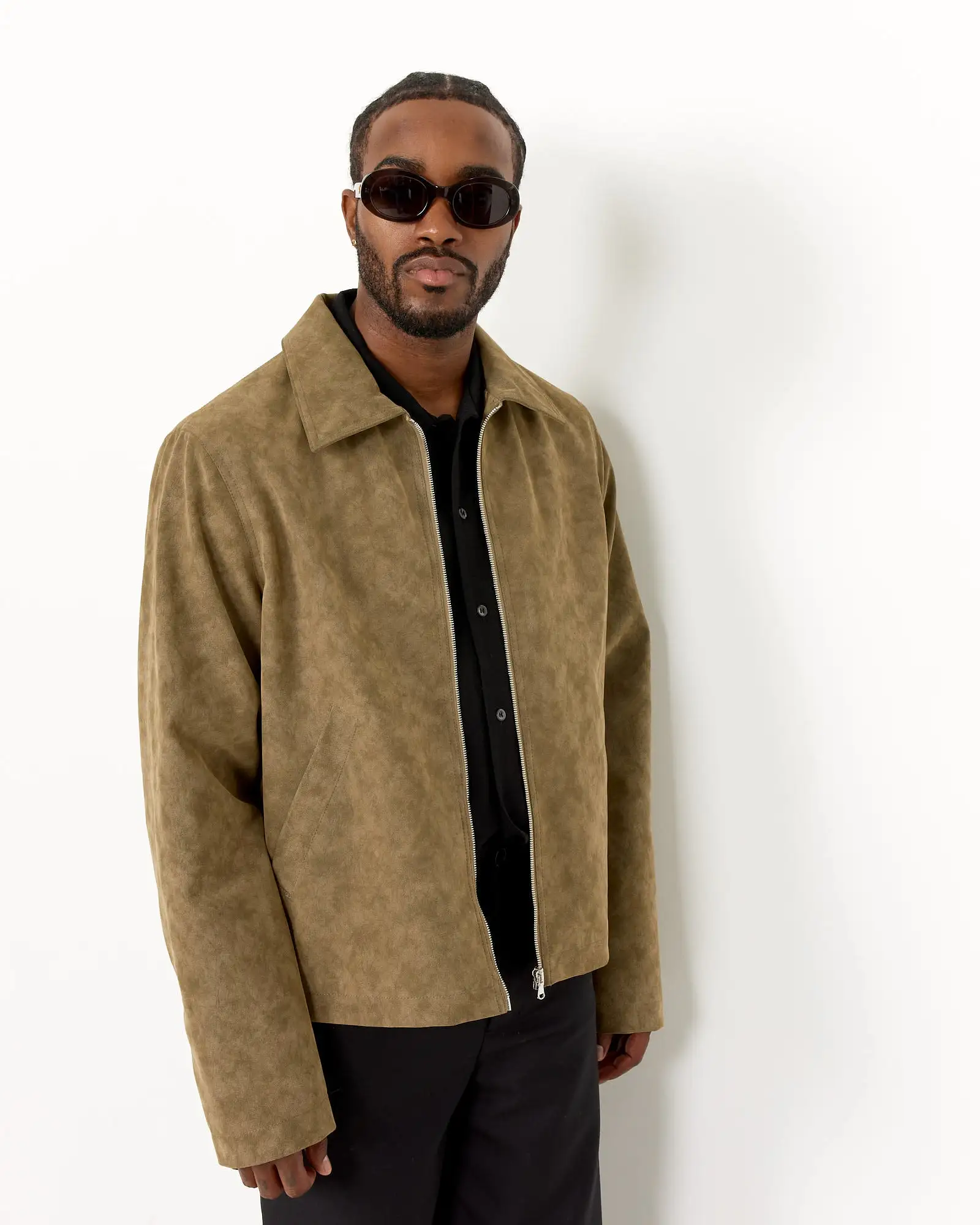 Bardem Jacket in Brushed Moss