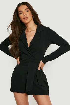 Belted Blazer Playsuit