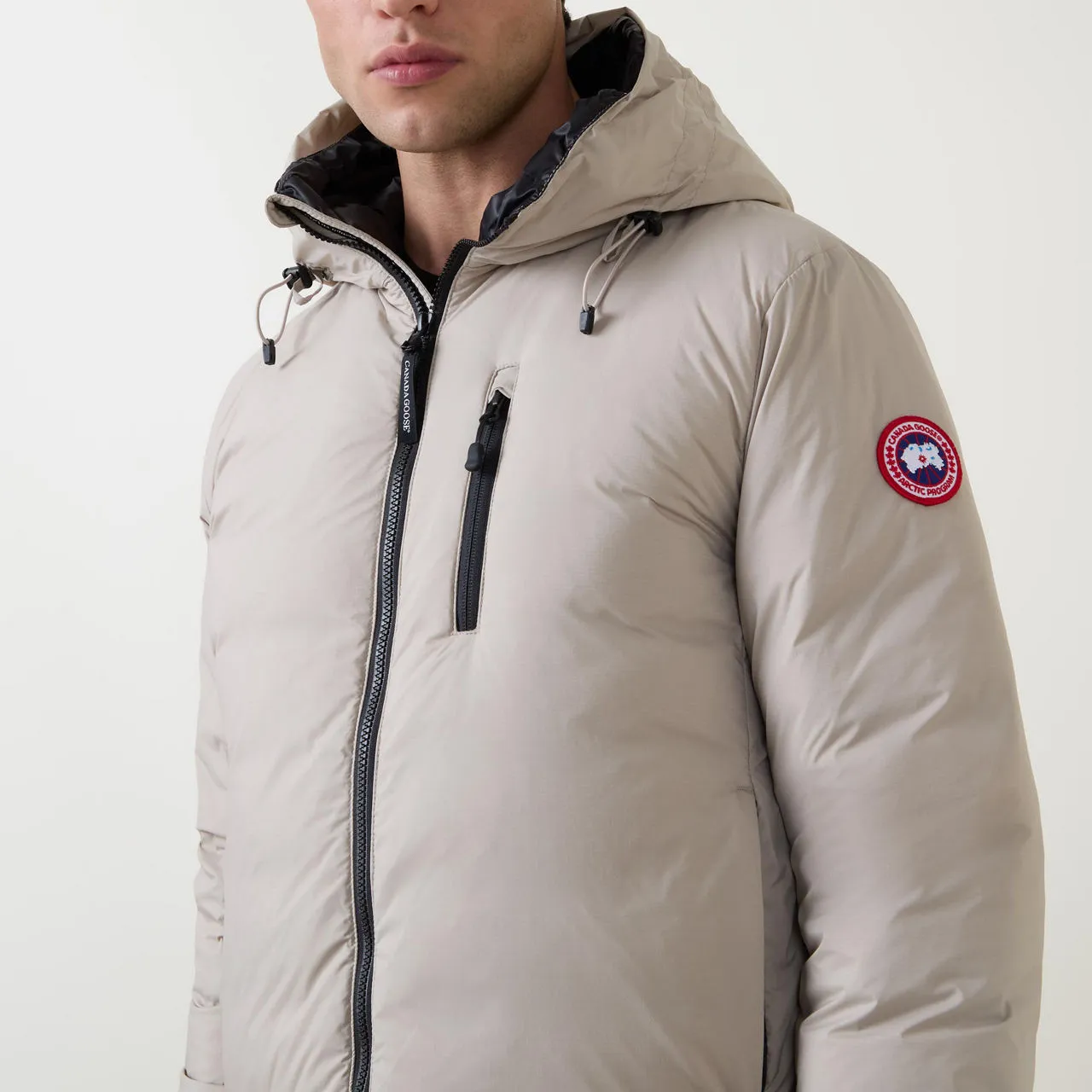 CANADA GOOSE Lodge Down Puffer Jacket - Grey