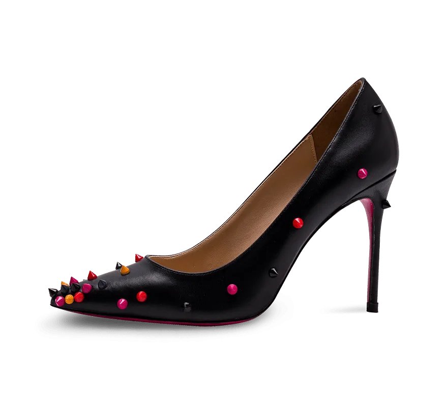 Candy Spikes High Heel Pumps