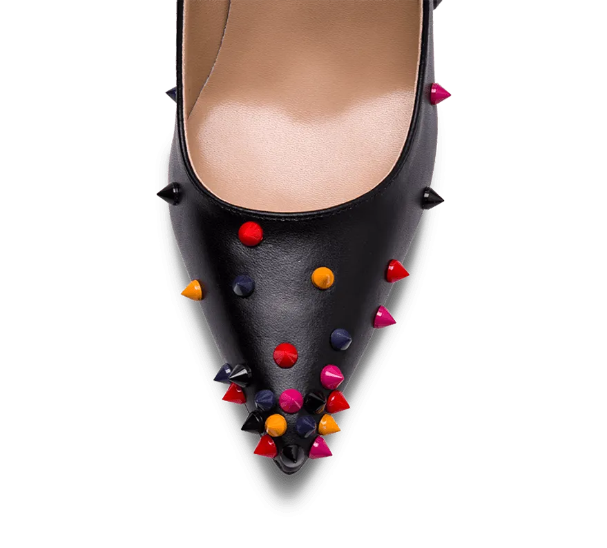 Candy Spikes High Heel Pumps