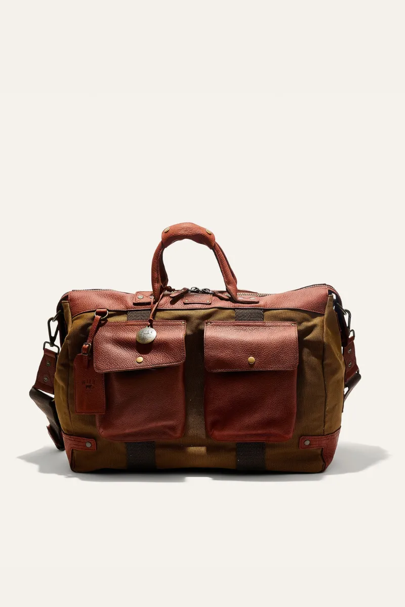 Canvas & Leather Travel Duffle