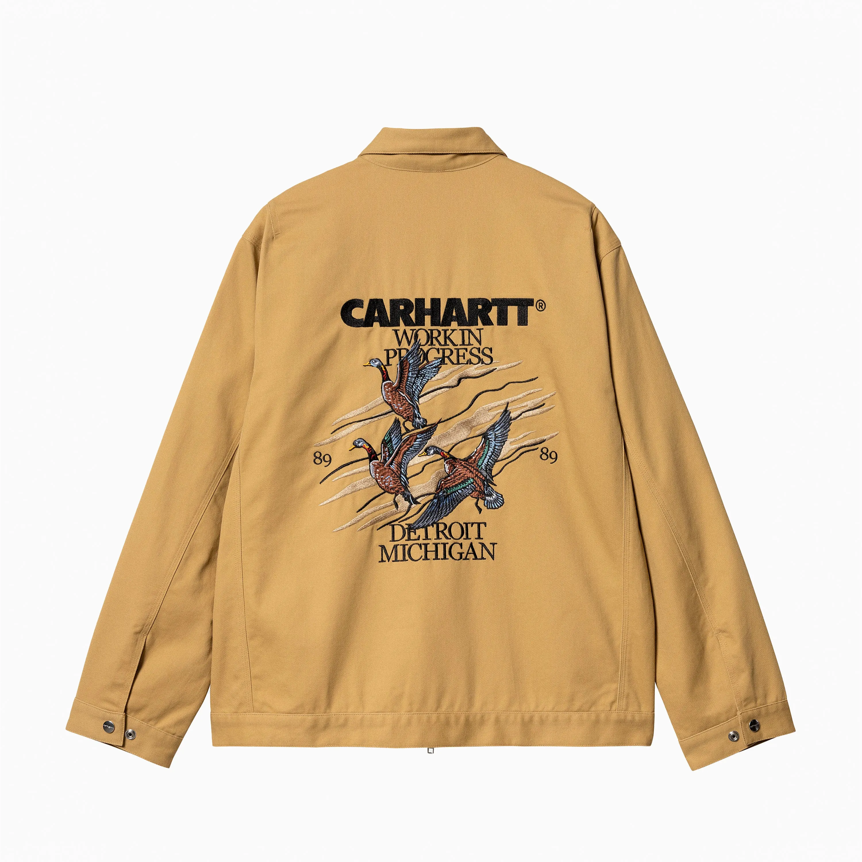 CARHARTT WIP DUCKS JACKET BOURBON - I033699