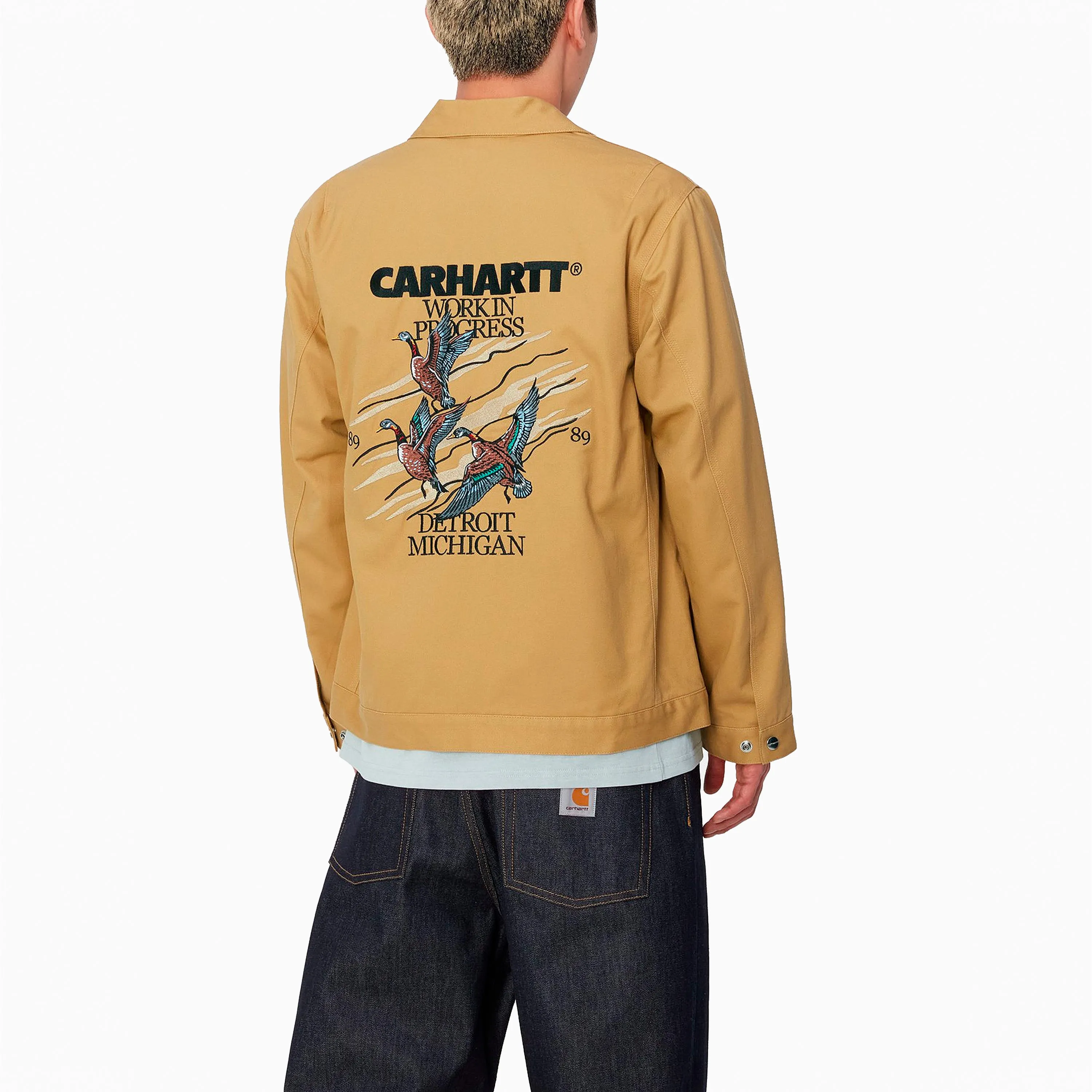 CARHARTT WIP DUCKS JACKET BOURBON - I033699