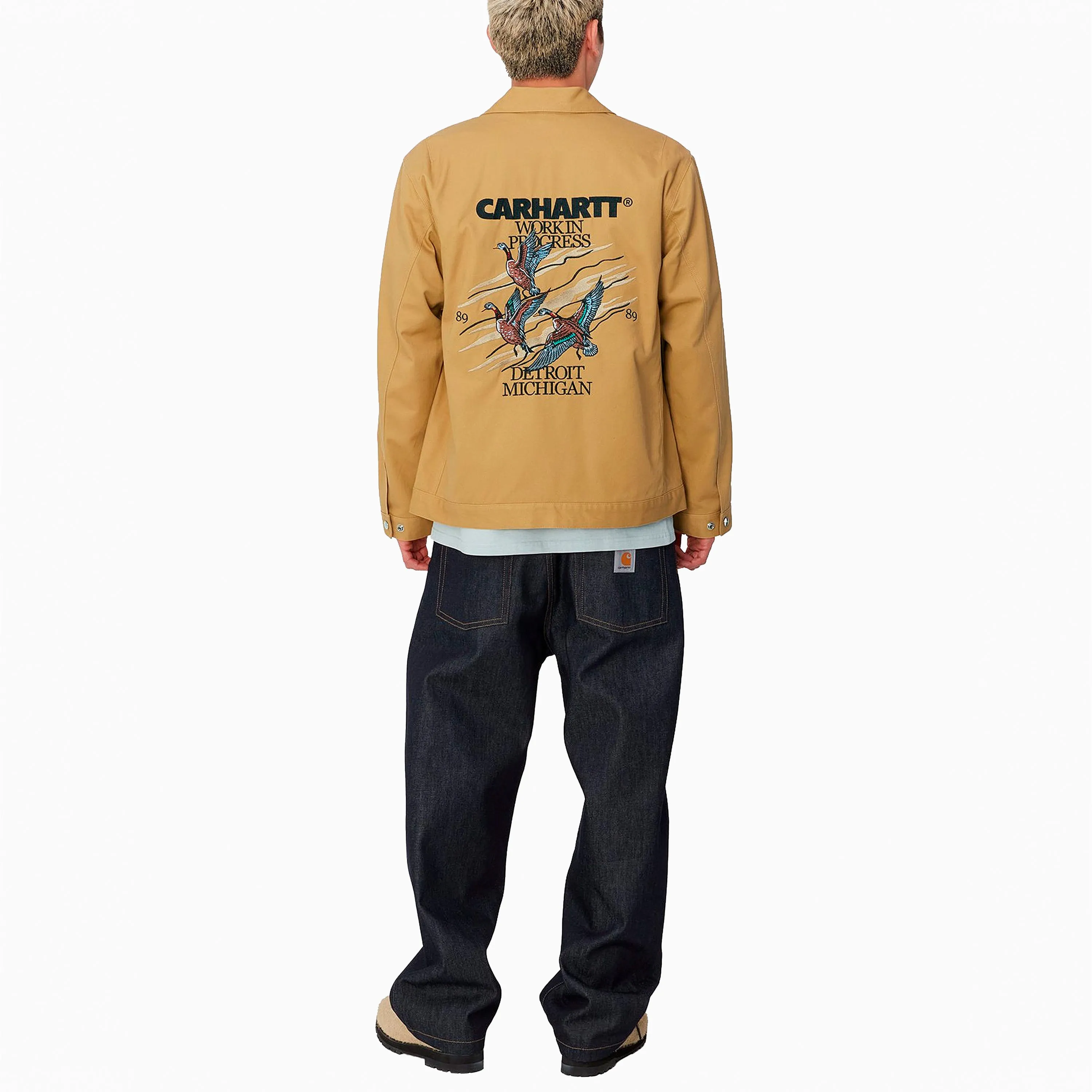 CARHARTT WIP DUCKS JACKET BOURBON - I033699