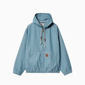 CARHARTT WIP MENARD JACKET BLUE RINSED - I033574