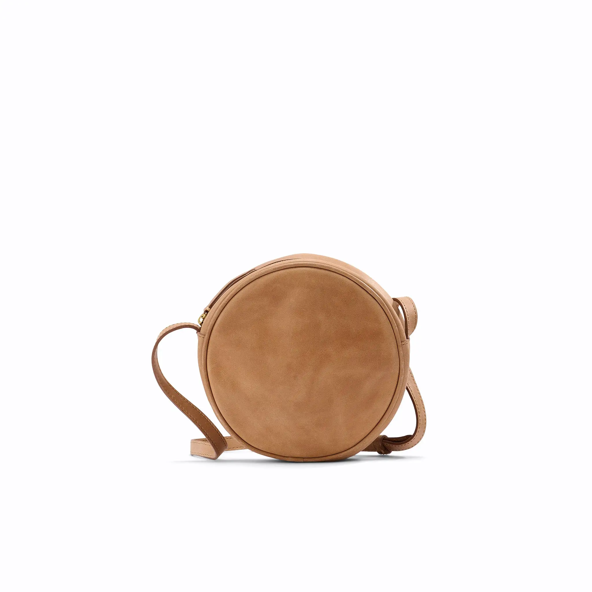 Carry-All Circle Crossbody Almond