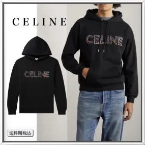 CELINE  |Logo Luxury Hoodies