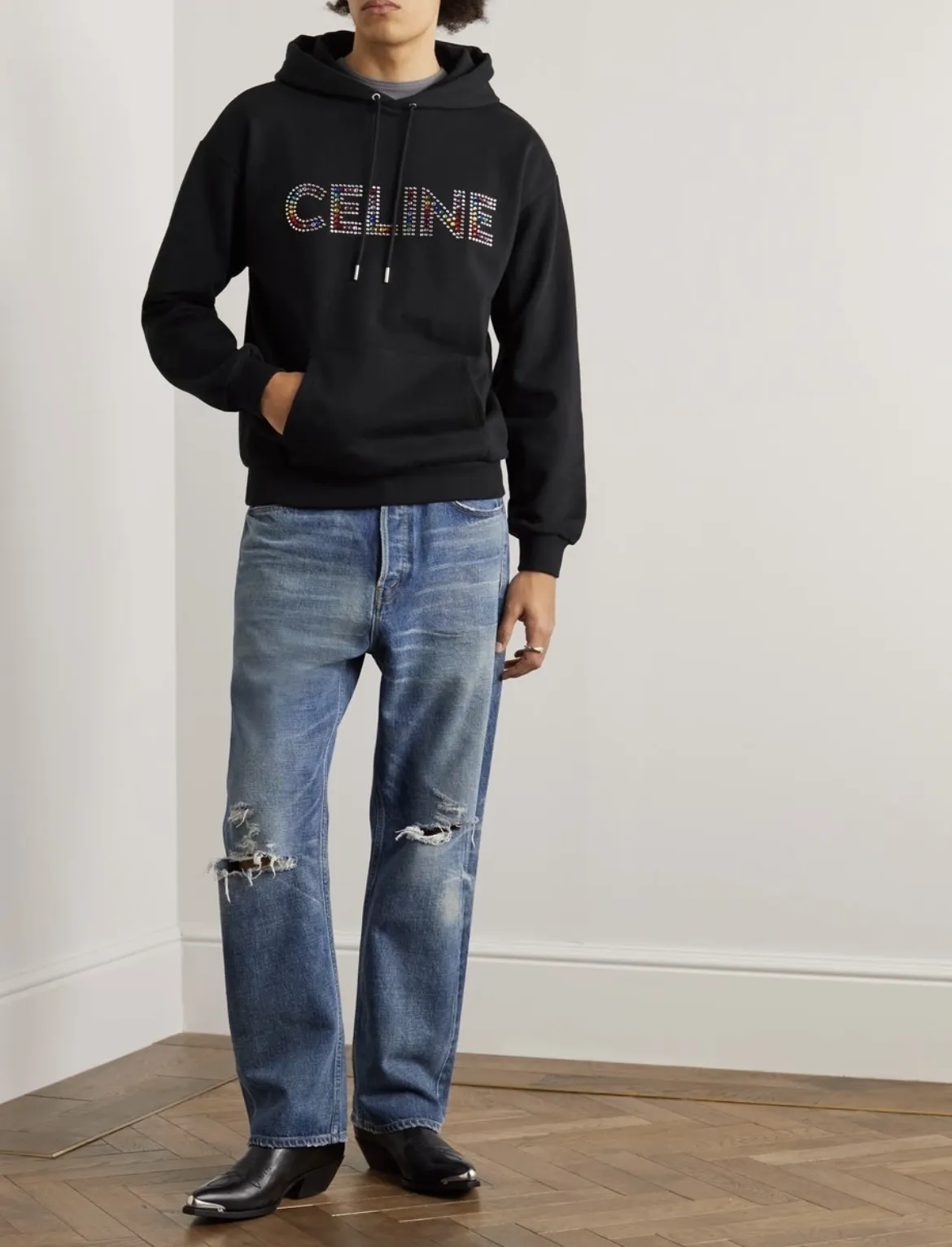 CELINE  |Logo Luxury Hoodies