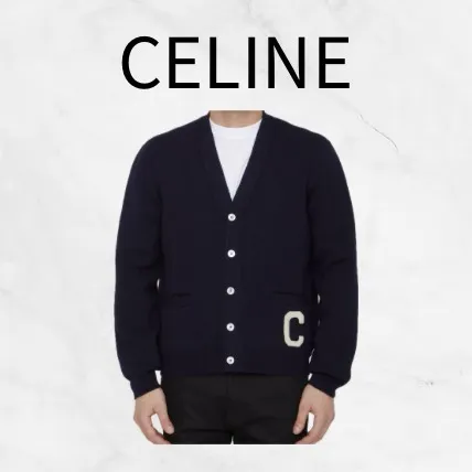 CELINE  |Wool V-neck & Crew neck