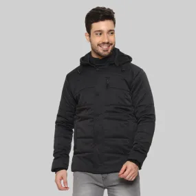 CL SPORT BY CARLTON LONDON FULL SLEEVES PUFFER JACKET FOR MEN