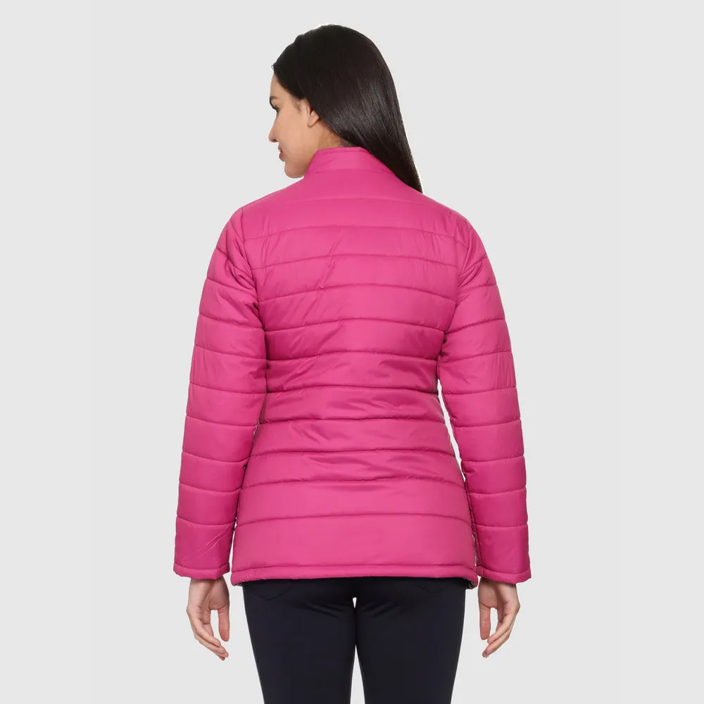 CL SPORT BY CARLTON LONDON REVERSIBLE FULL SLEEVES JACKET FOR WOMEN