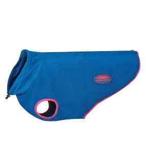 Comfitec fleece zipped dog jacket 30cm navy/red Weatherbeeta