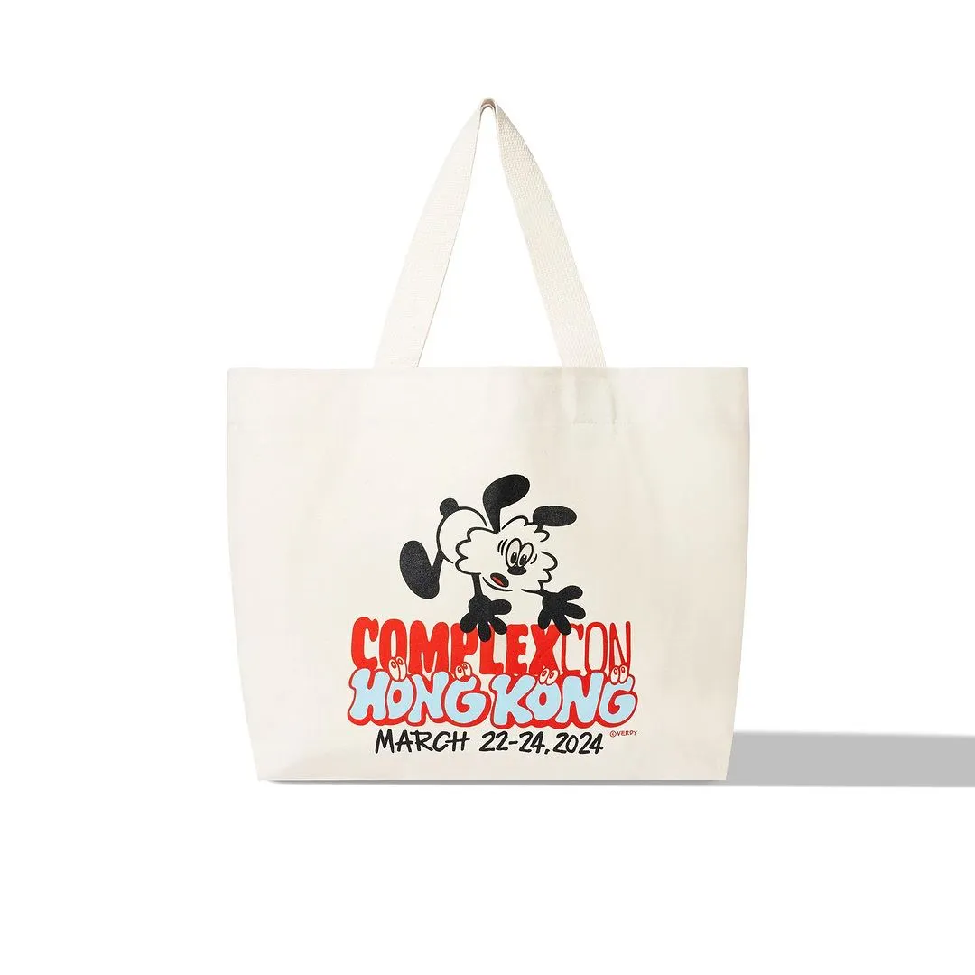 ComplexCon Hongkong x Verdy Canvas Tote Bag