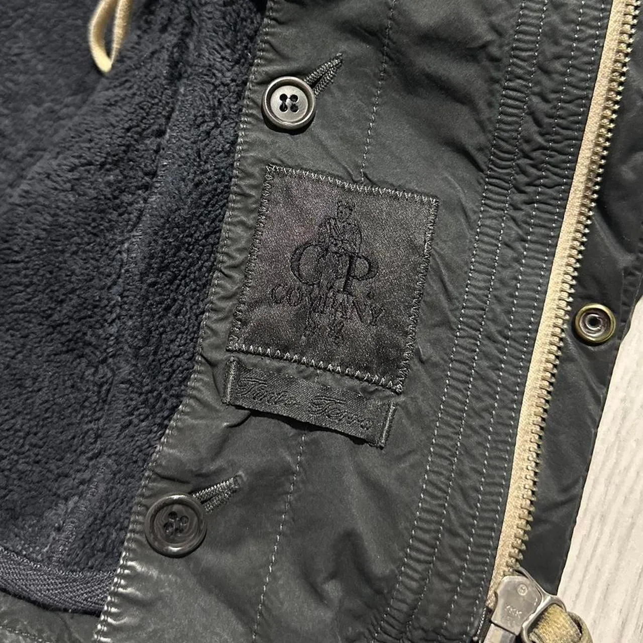 CP Company Fleece Lined Multipocket Heavy Jacket