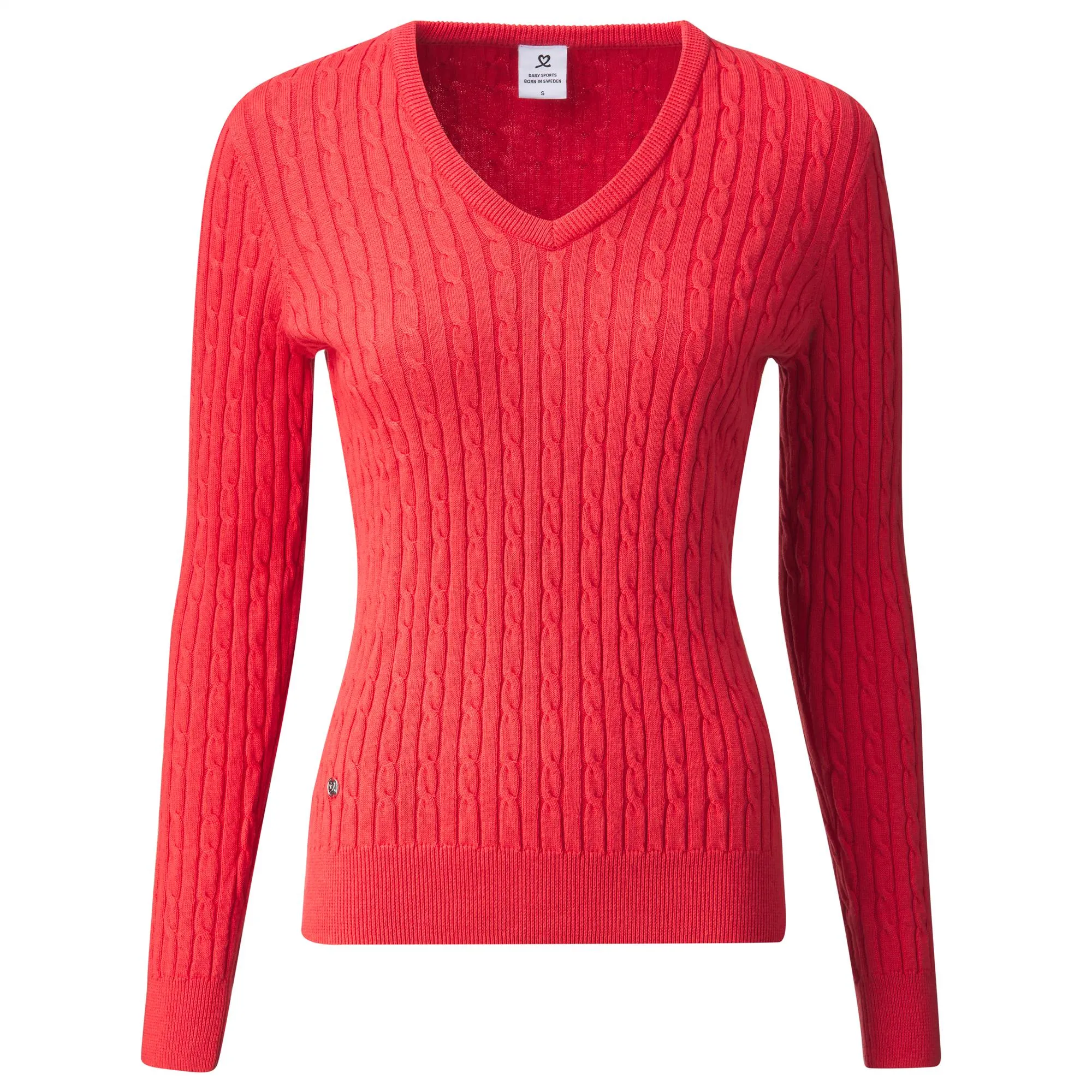 Daily Sports Madelene Knitted Ladies Golf Sweater Mandarine