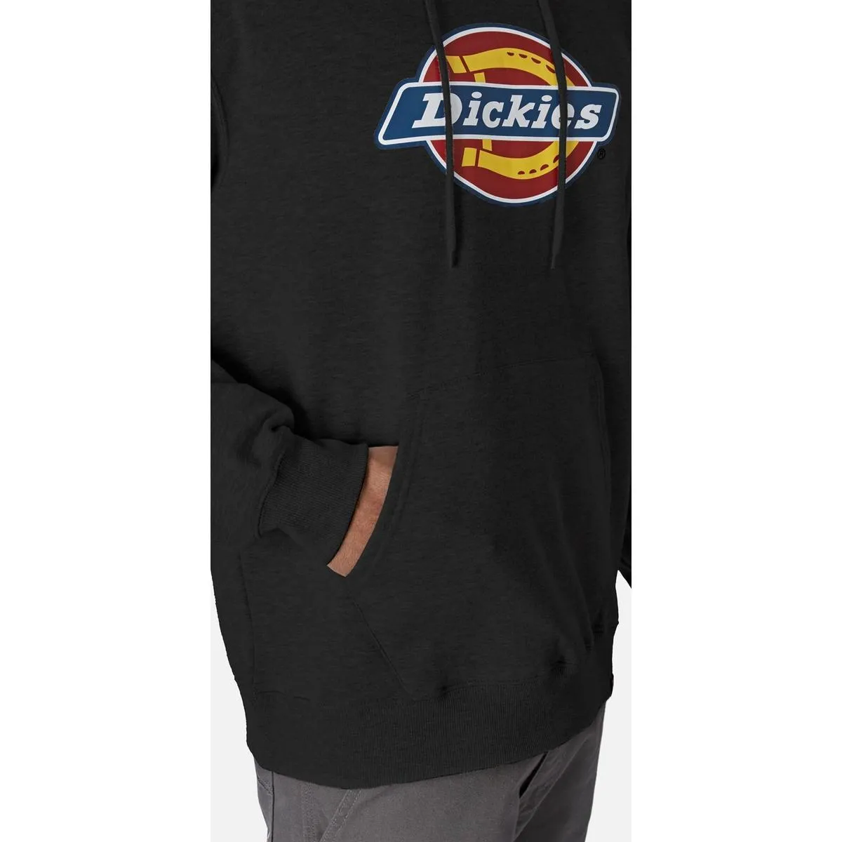 Dickies Logo Graphic Fleece Hoodie Black