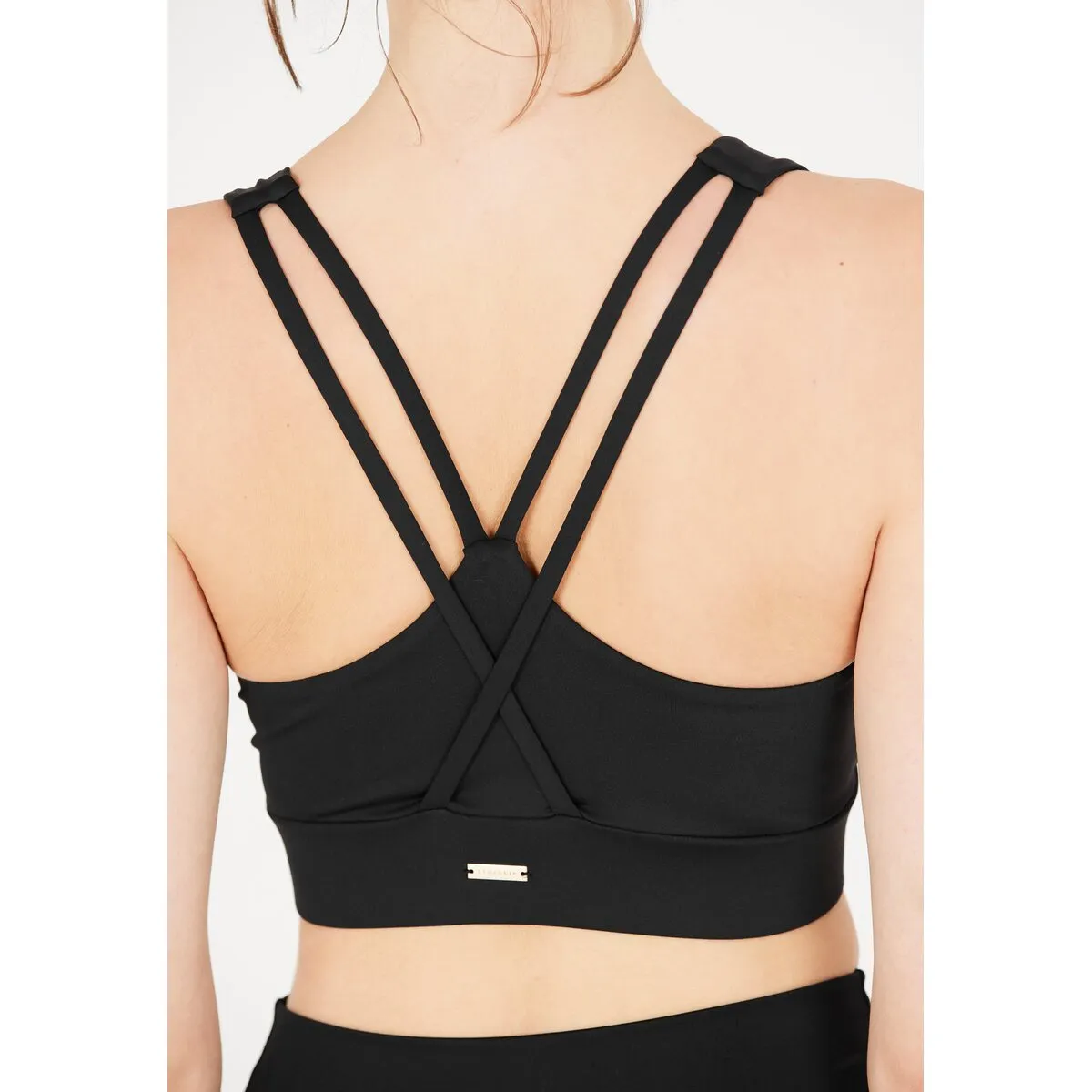 Dilraba Womenswear Sports Bra - Black