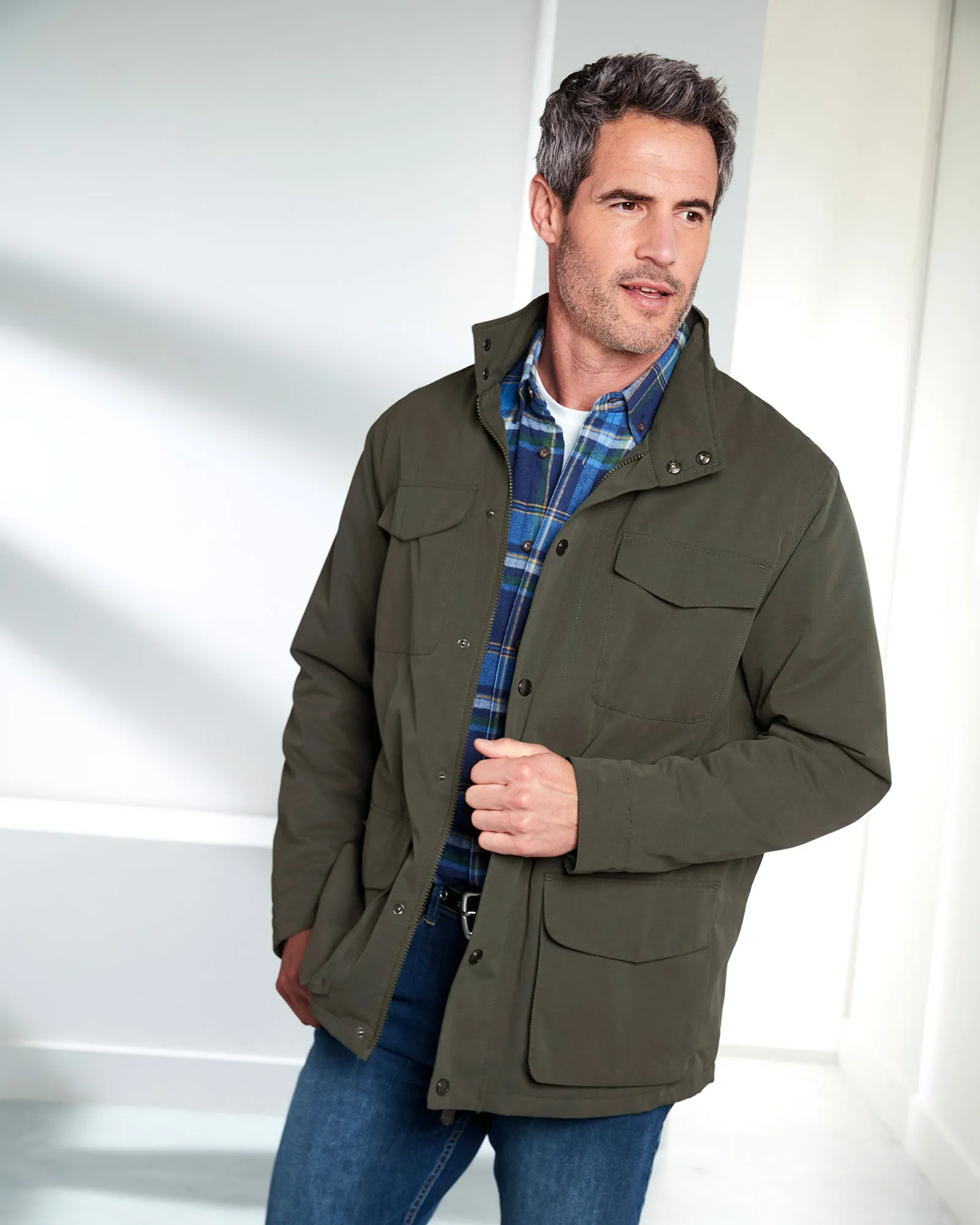 Dovedale Fleece-Lined Waterproof Jacket