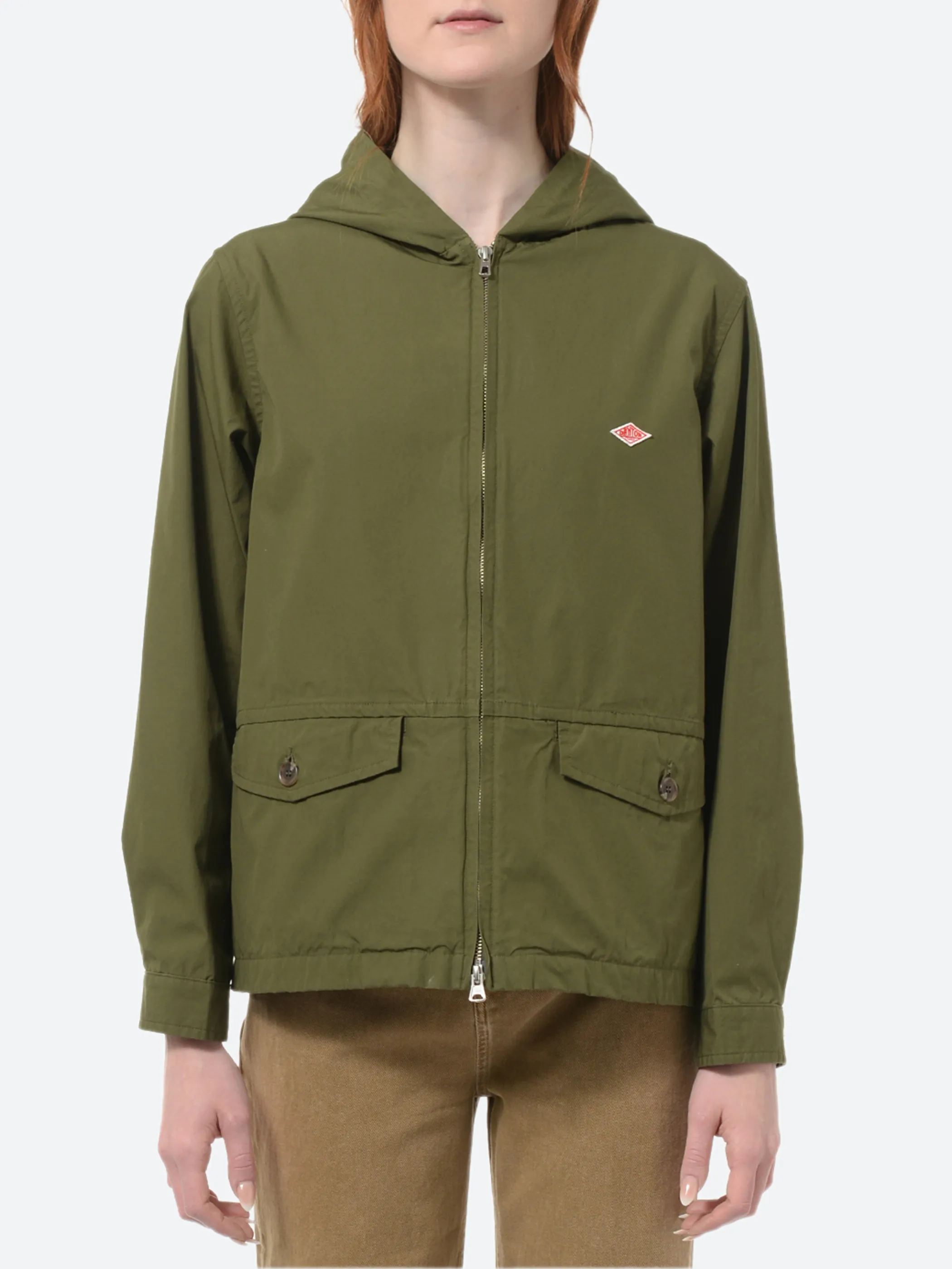 Down Proof Hooded Jacket