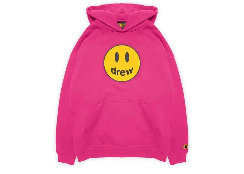 Drew House mascot hoodie magenta