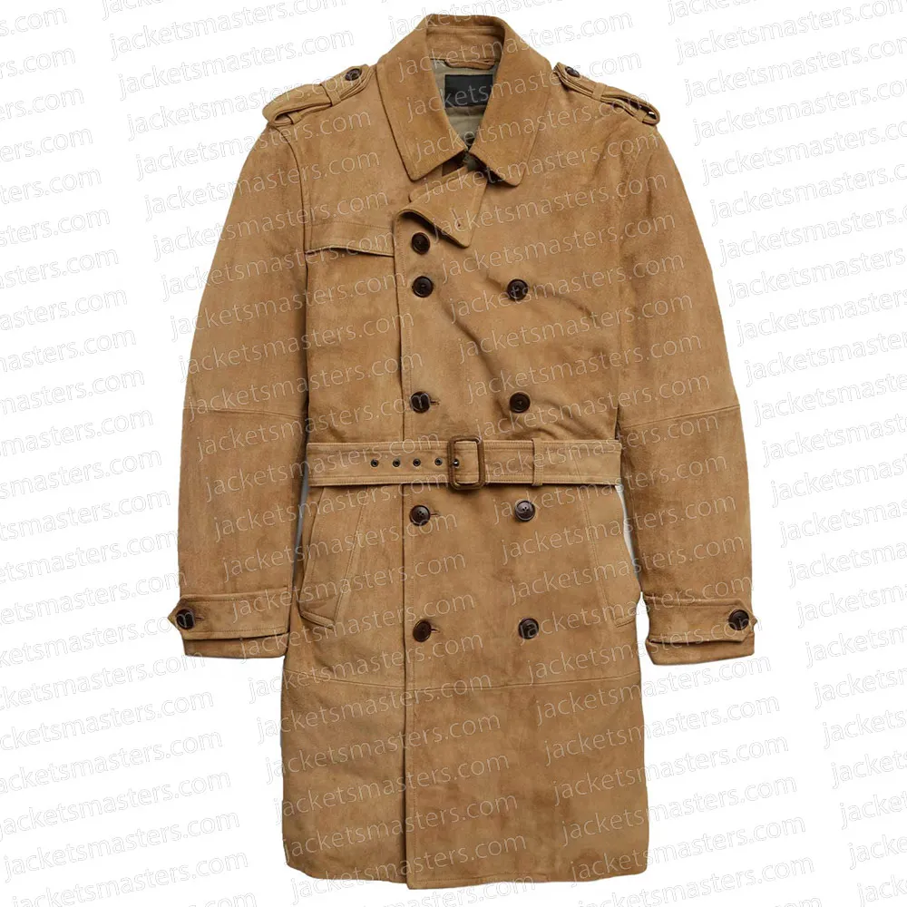 FBI Most Wanted Dylan Mcdermott Suede Coat