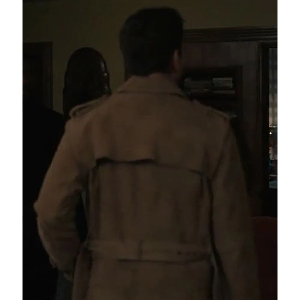 FBI Most Wanted Dylan Mcdermott Suede Coat