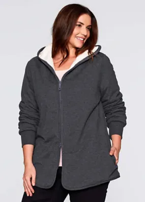 Fleece Lined Hooded Jacket