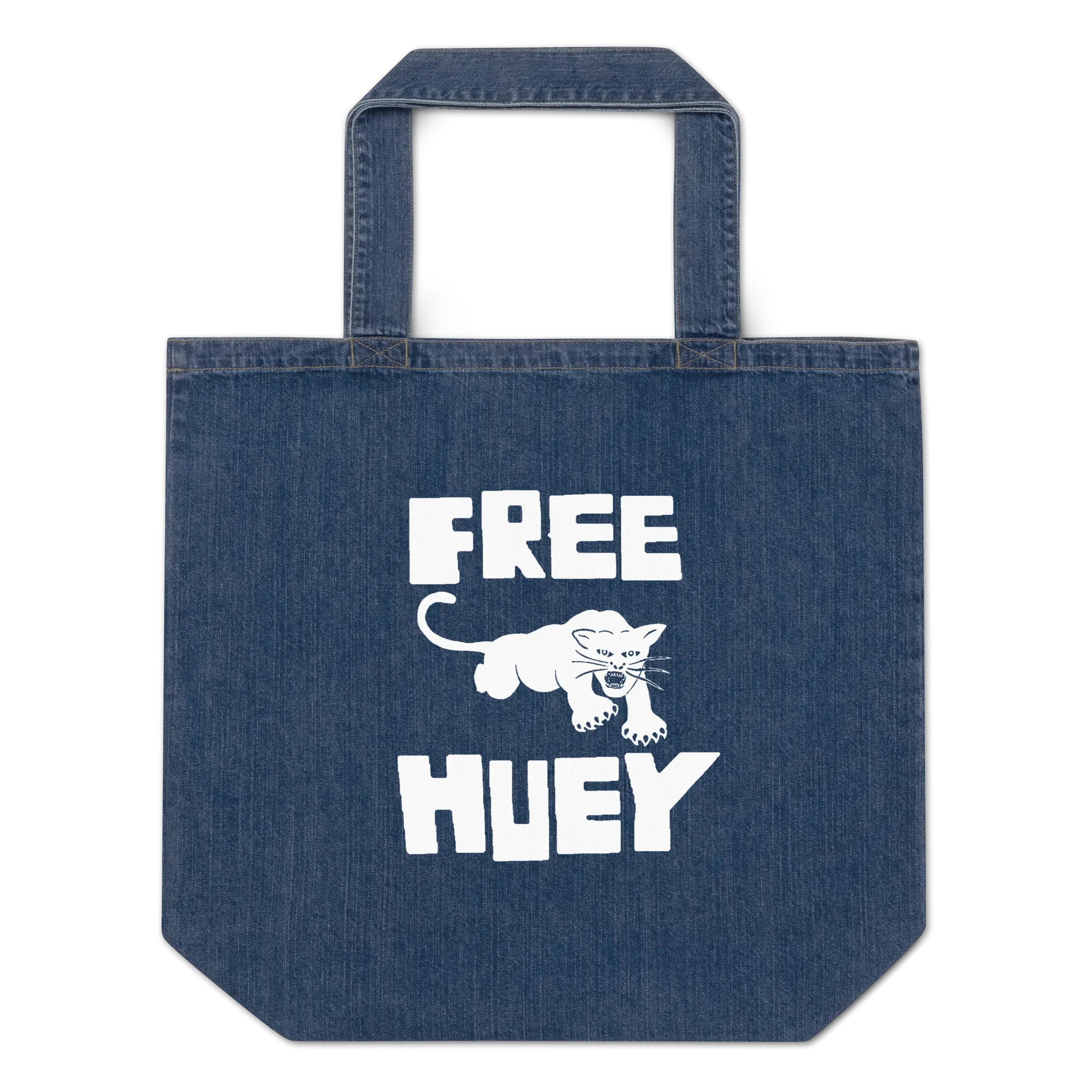 Free Huey Organic Denim Tote Bag