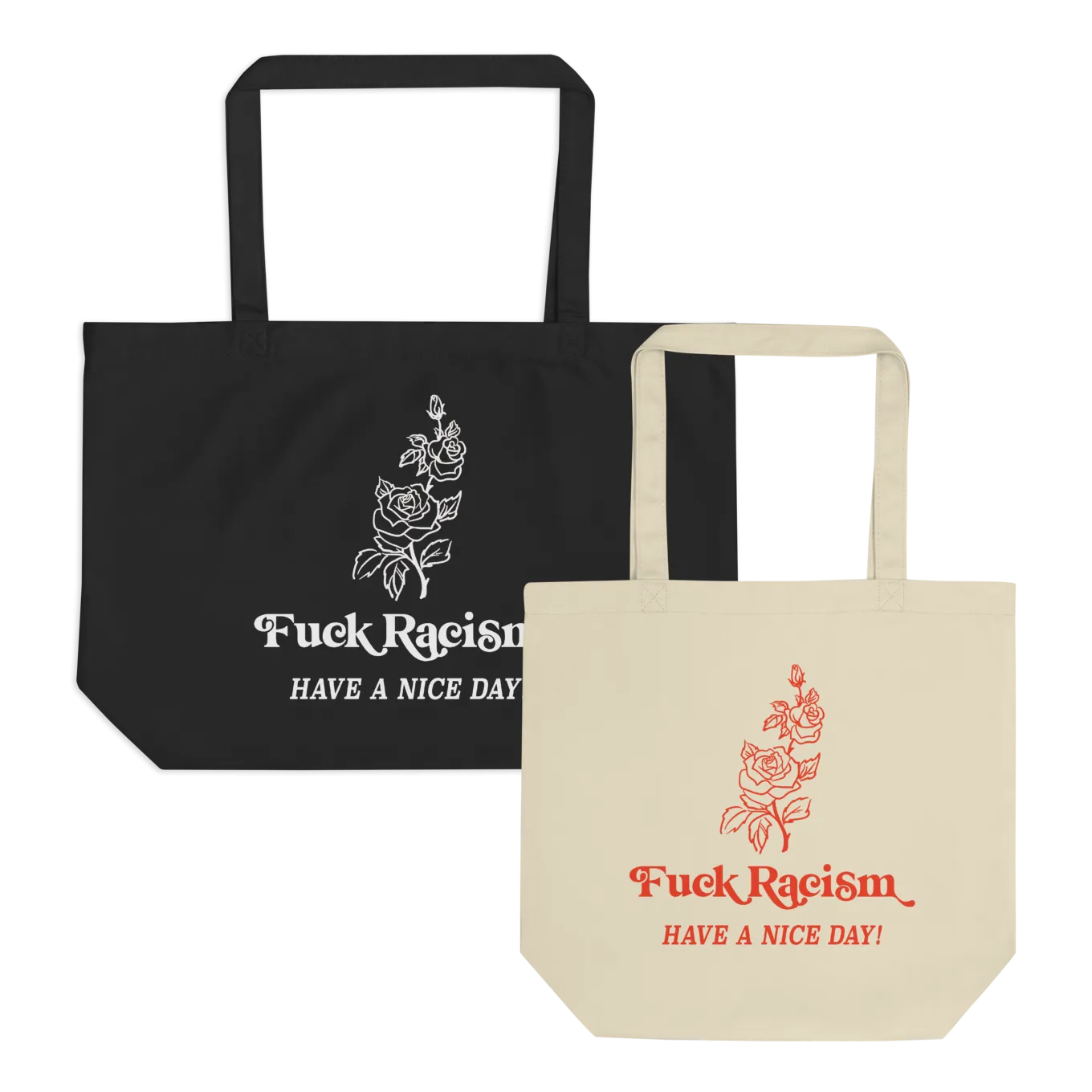 Fuck Racism Eco Tote Bag