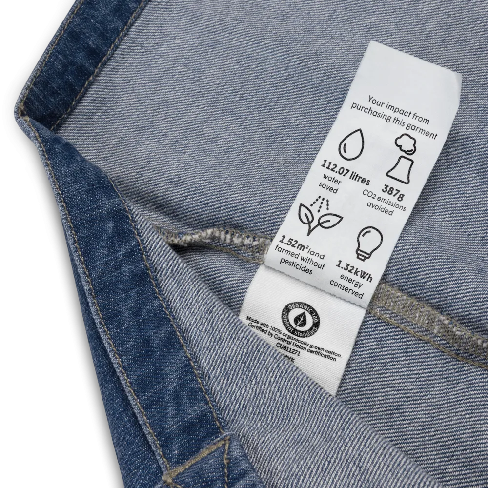 Fuck Racism Organic Denim Tote Bag