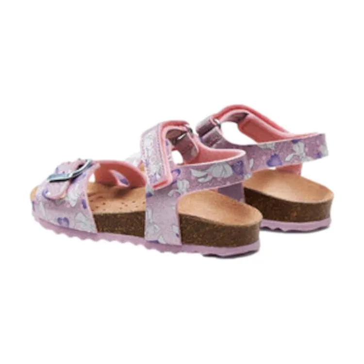 Geox ADRIEL J028MC Sandali Bambina Strappo Rosa