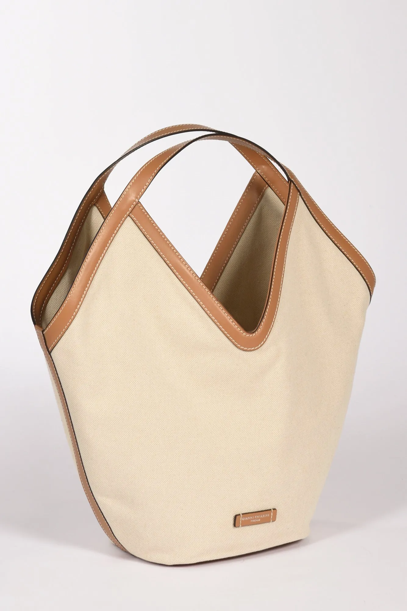 Gianni Chiarini Borsa Anfora Bianco/beige Donna