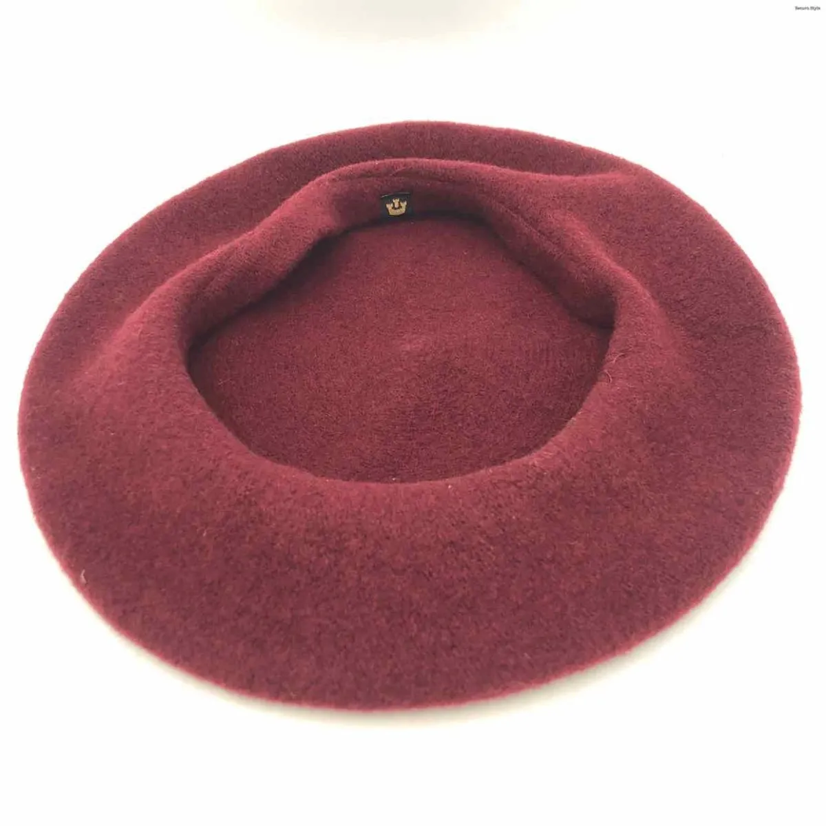 GOORIN Burgundy Wool One Size (M) Hat