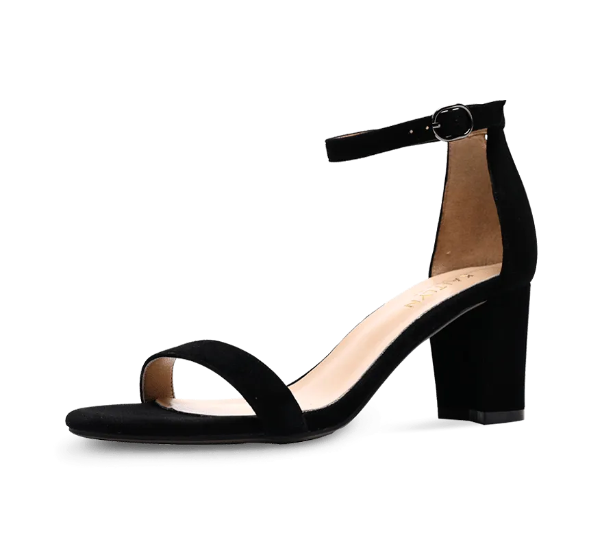 Hannah Block Mid Heel Sandals