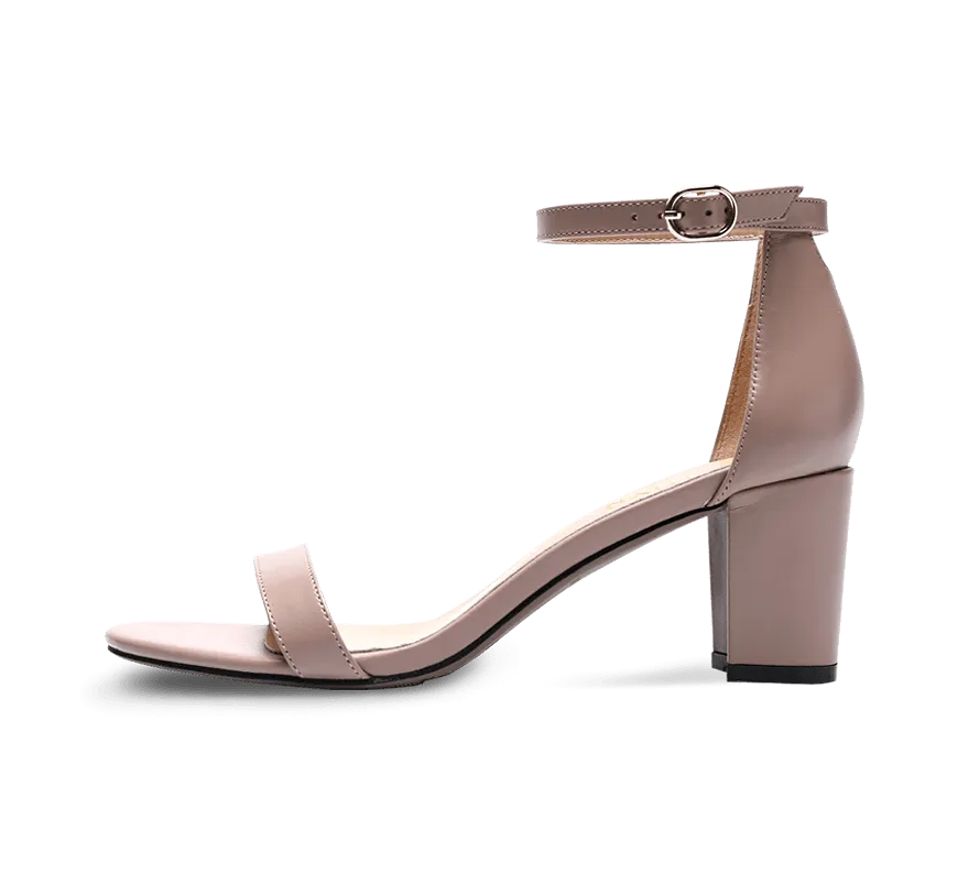 Hannah Block Mid Heel Sandals