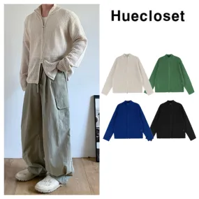 HUE  |Street Style Plain Cardigans