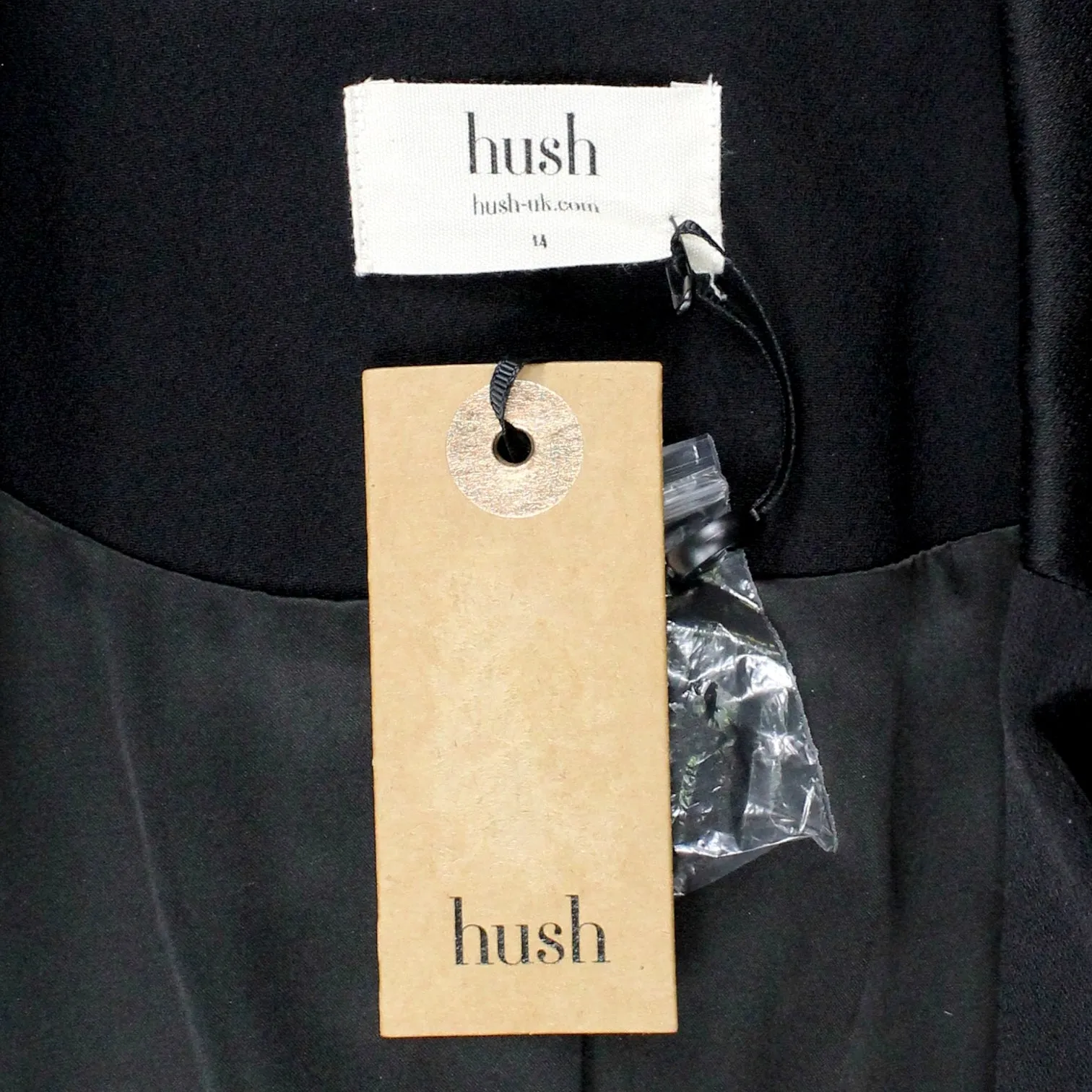 Hush Black Ivana Tux Blazer