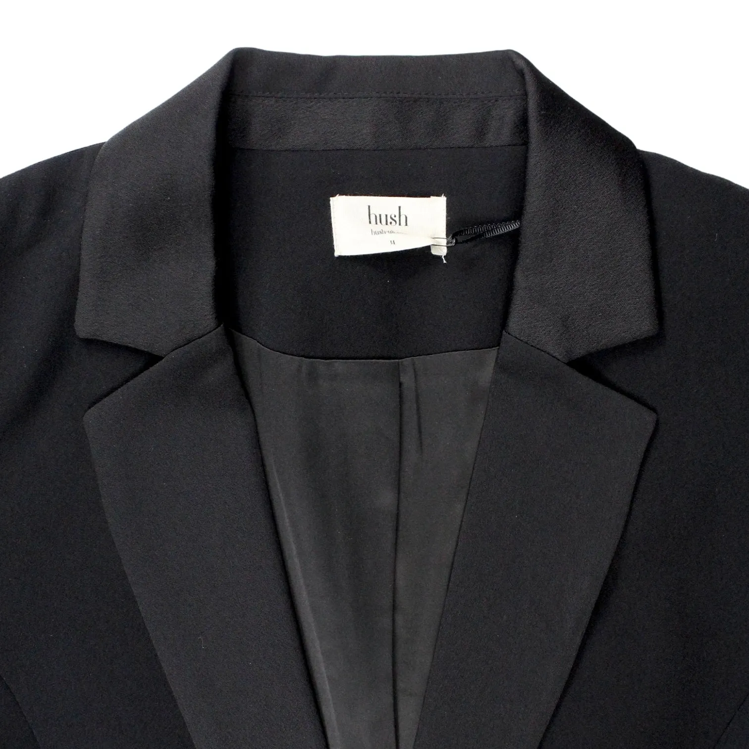 Hush Black Ivana Tux Blazer