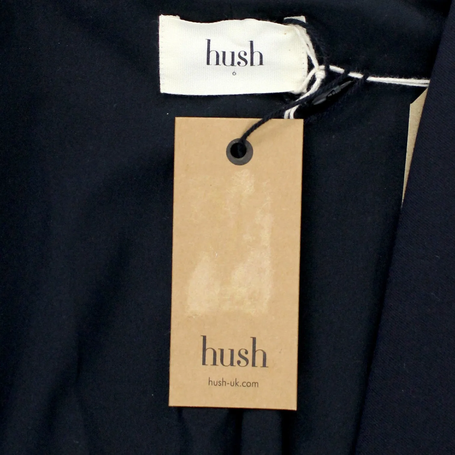 Hush Black Tux Oversized Jersey Blazer