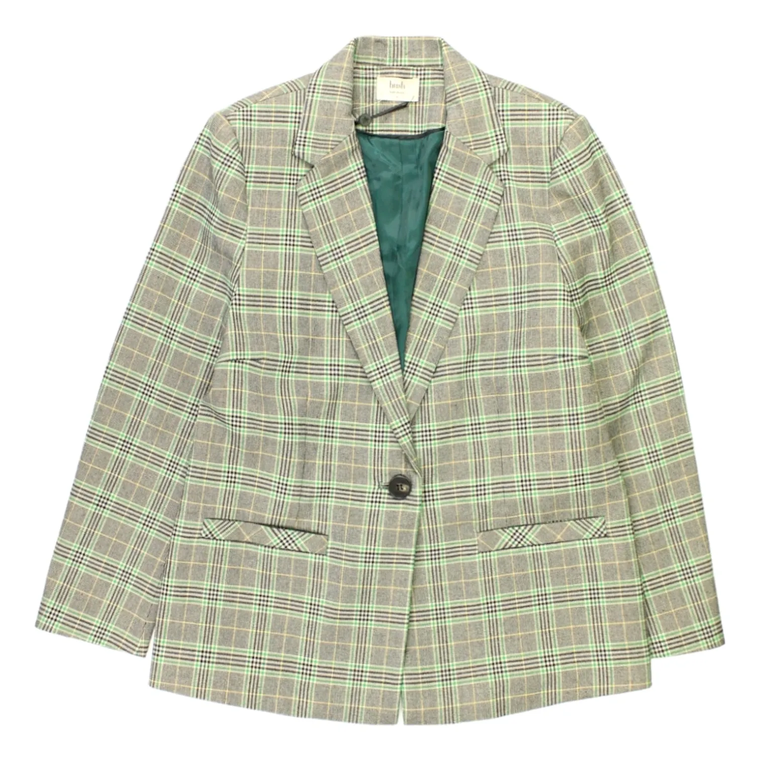 Hush Green Adele Check Blazer