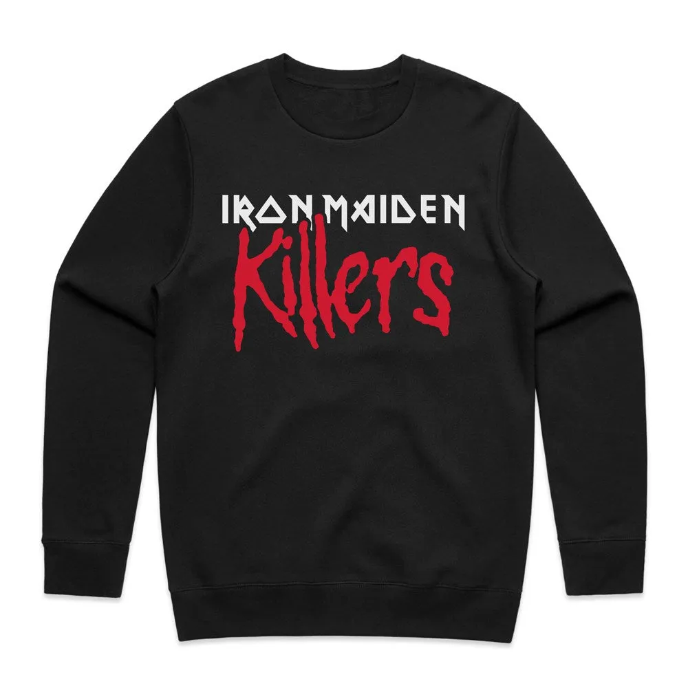 Iron Maiden - Killers Big Axe - Black Crewneck Sweater