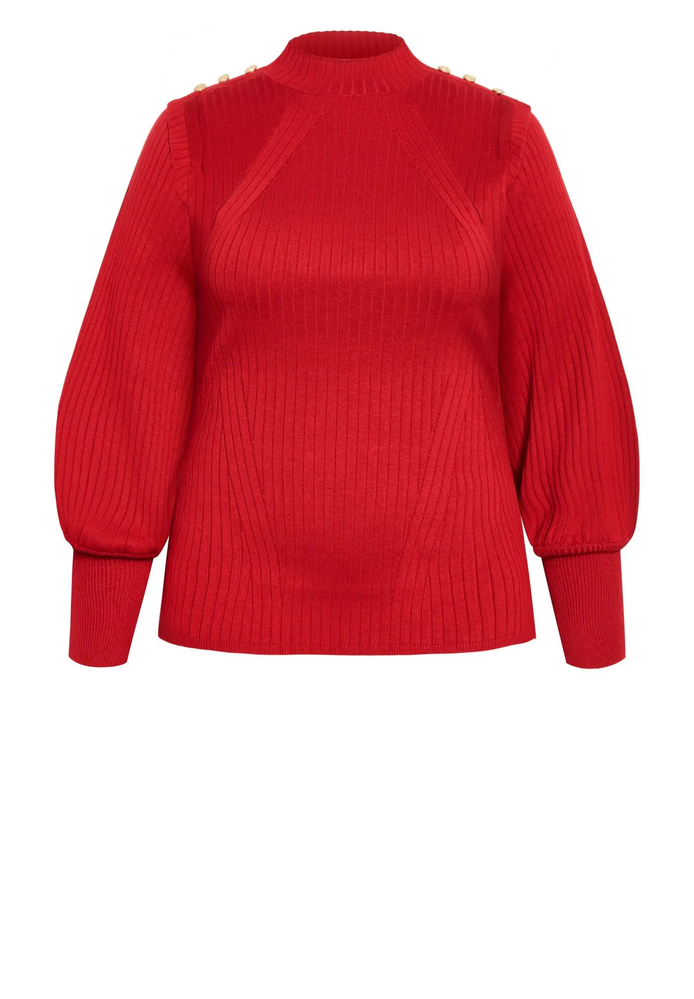 Isabella Sweater - cherry