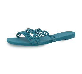 Jelly Chain Beach Sandals Flip Flops