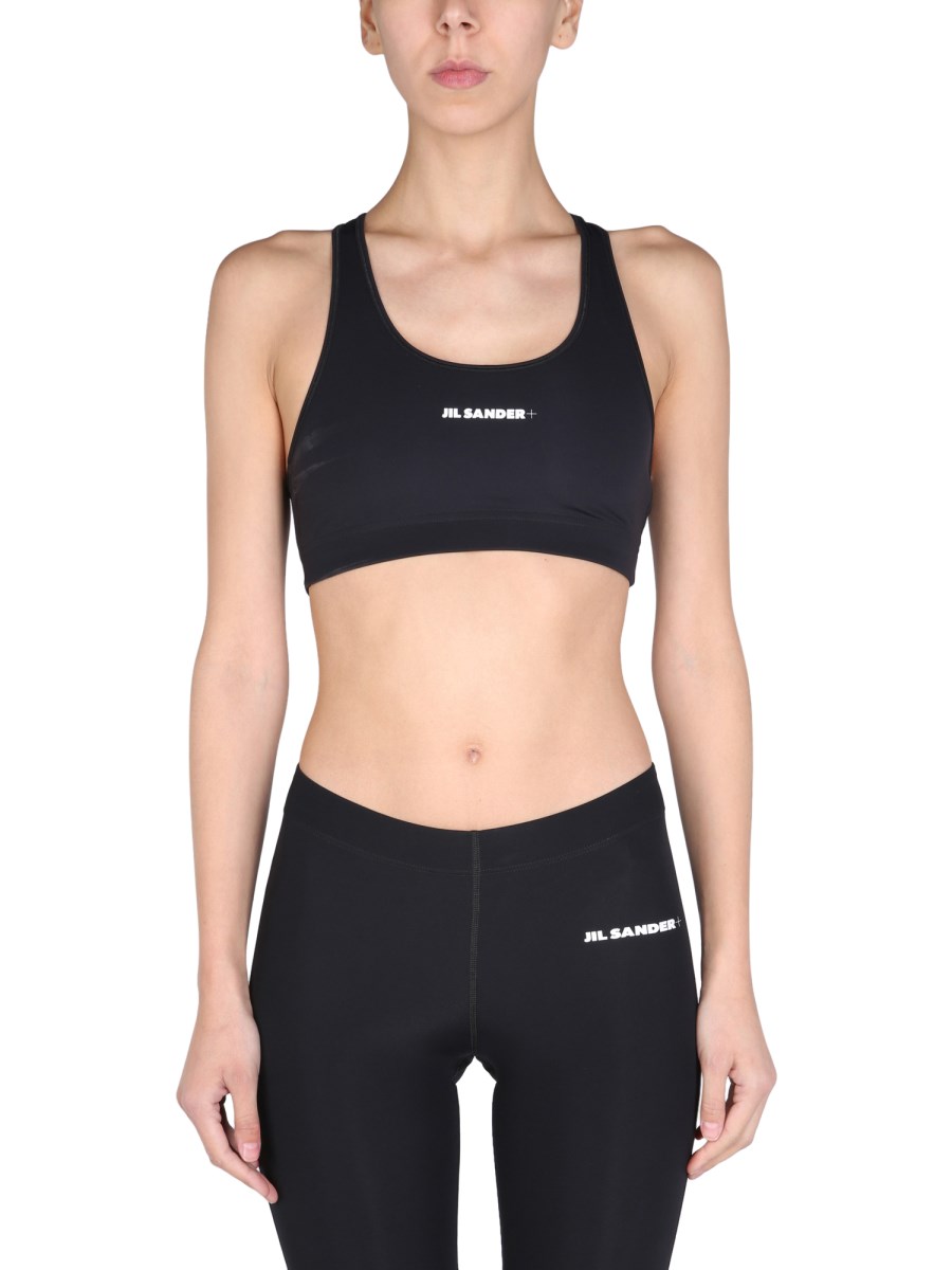 JIL SANDER    LOGO SPORTS BRA