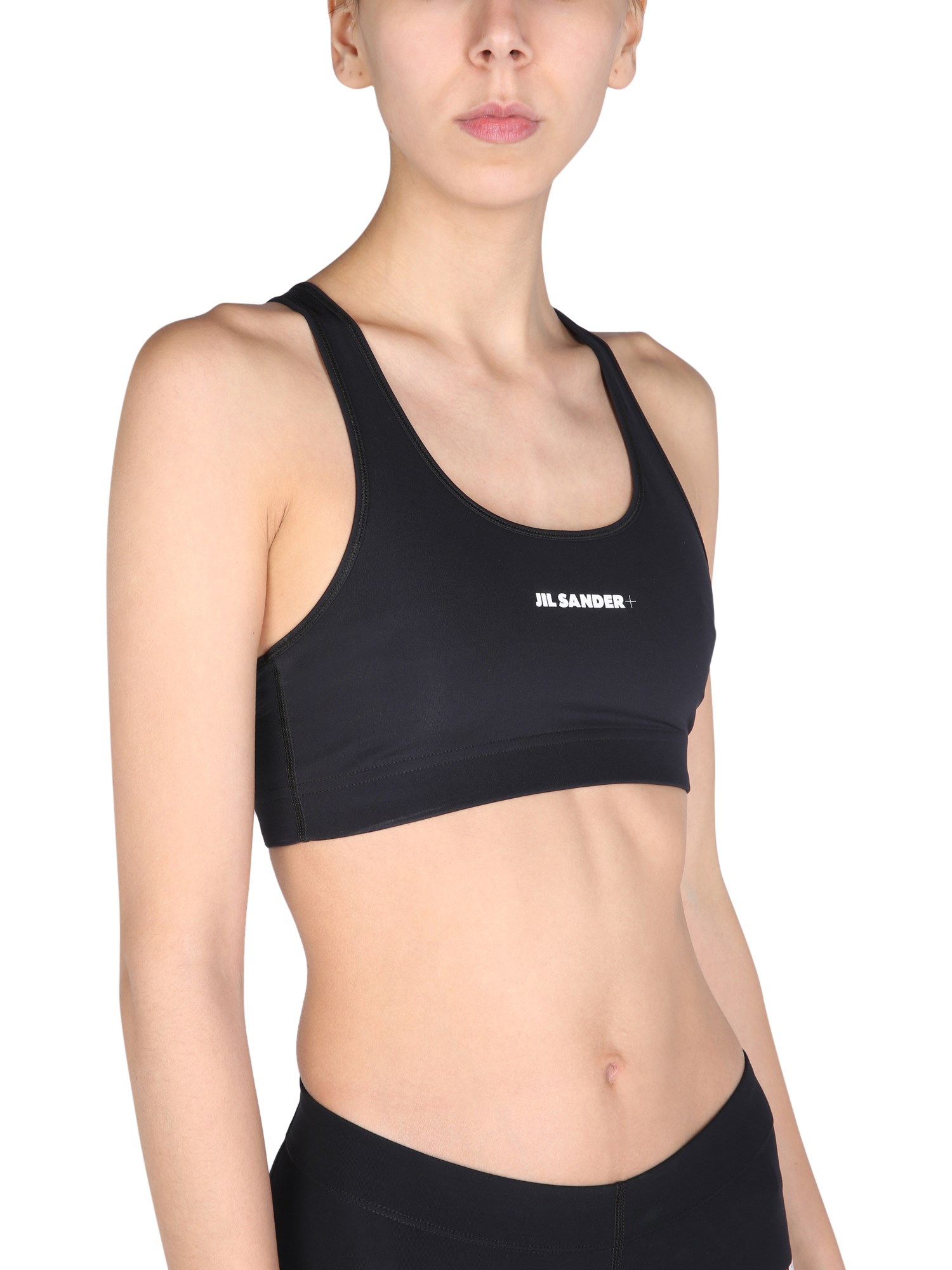 JIL SANDER    LOGO SPORTS BRA